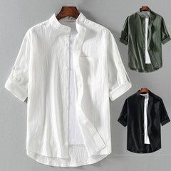 Matteo Mid-sleeve Shirt