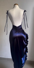 Valery Luxury Blue Dress