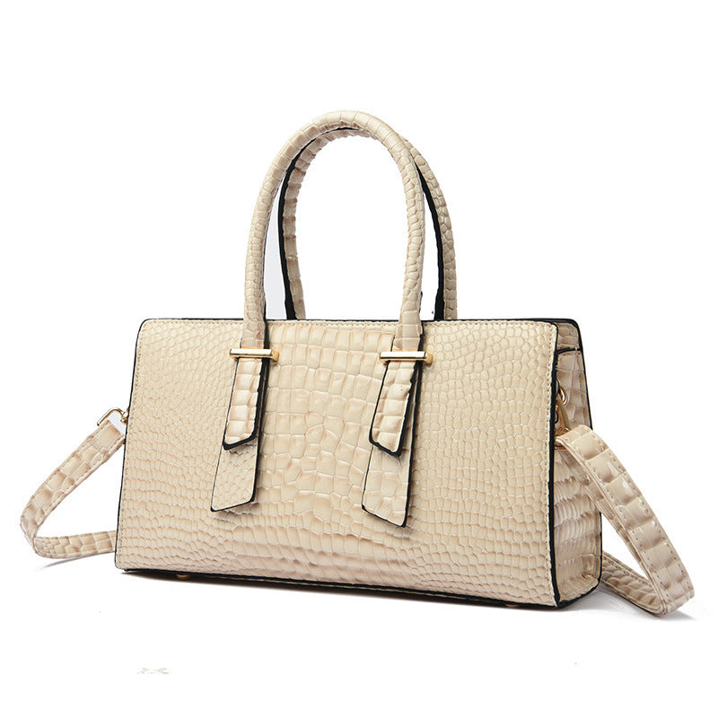 Giada Crocodile Shoulder Bag