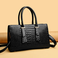 Giada Crocodile Shoulder Bag