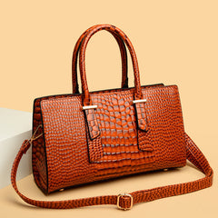 Giada Crocodile Shoulder Bag