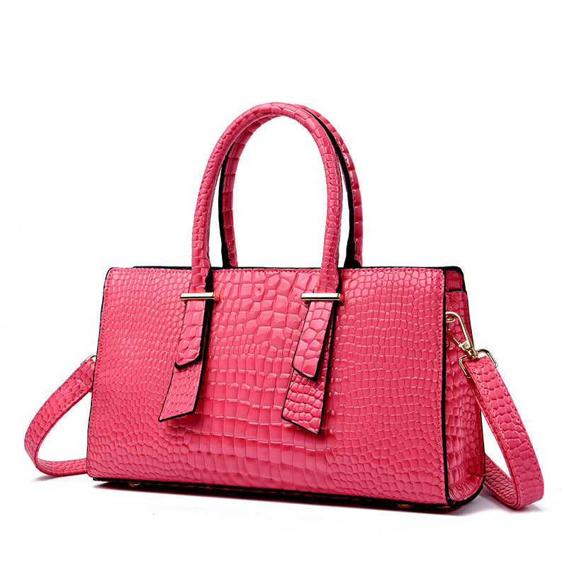 Giada Crocodile Shoulder Bag