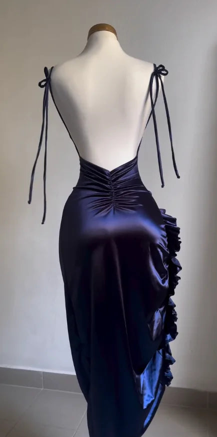 Valery Luxury Blue Dress